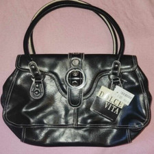 Dolce Vita Black Handbag Medium Size