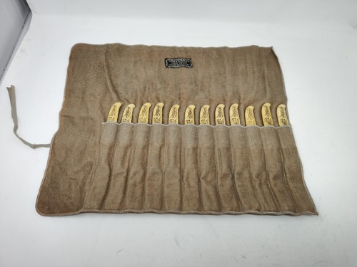 Menge 12: Versilbert geschnitzte Universal Gabel Messer Landers Frary Clark - Bild 2 von 18