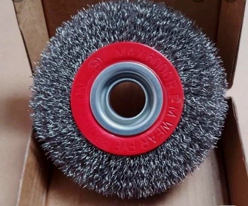 TOP:Circular Brushes-Crimped Wire OR TOP:Shaft-Mounted Cup Brushes-Crimped Wire - Picture 3 of 17