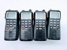 Lot of 4 Standard Horizon HX751 Floating Rugged Marine VHF Transceiver