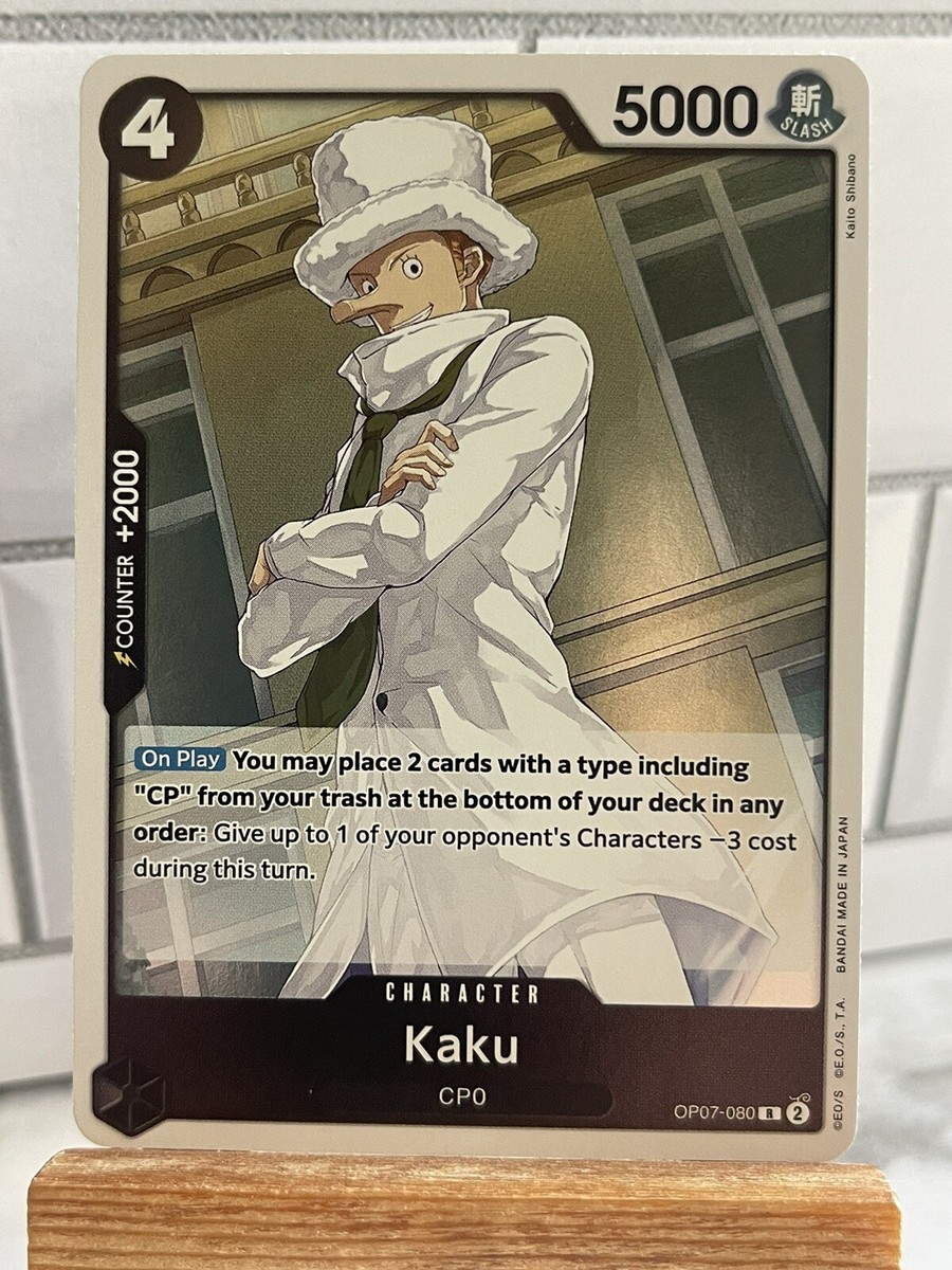 Kaku | OP07-080 | (R) | One Piece TCG | English | NM | eBay