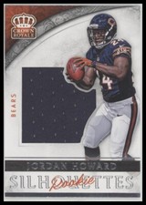 #15 Jordan Howard 2016 Panini Crown Royale Jumbo Rookie Silhouettes Jerseys