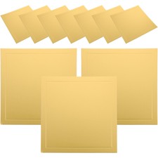 10 Pcs Tappetino Per Torte Color Oro Tortiere Rotonde Piatti Da Portata