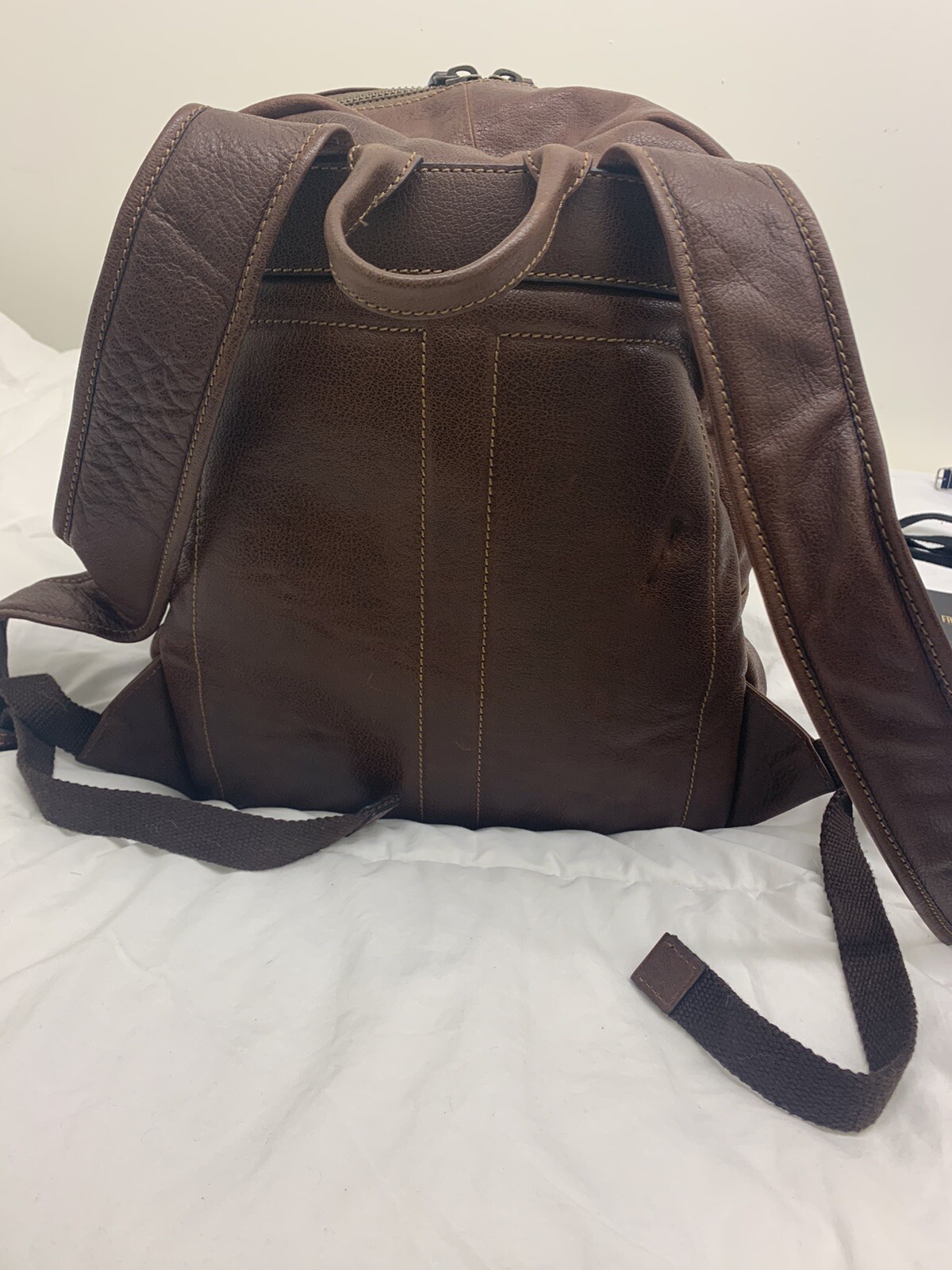 frye dylan leather backpack