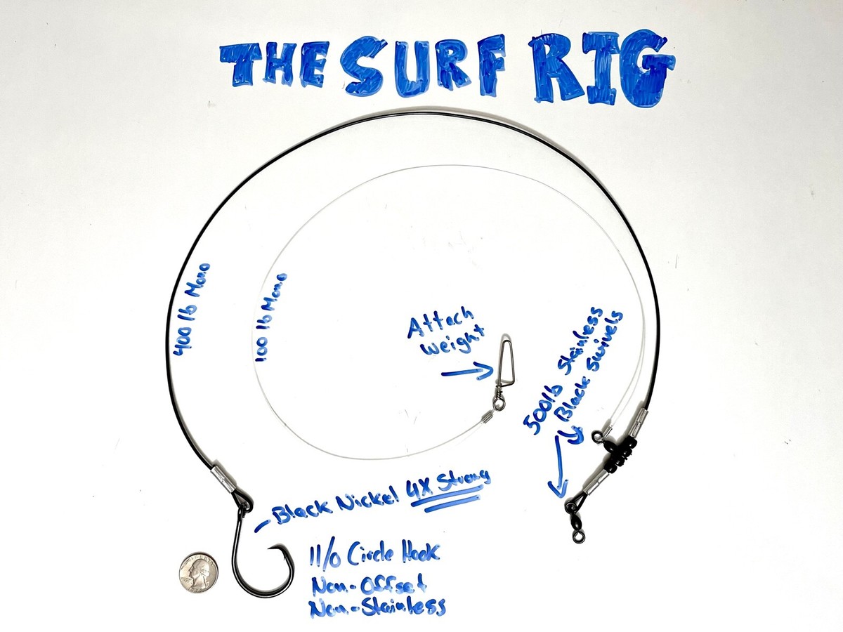 The Surf Rig Surf Fishing Leader 24