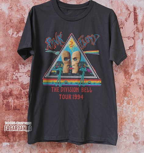 T-Shirt # M Black Unisex Division Bell Drip: Maglietta Ufficiale Dei Pink Floyd, Comoda E Di Qualità, Taglie Da S A XXL - 2