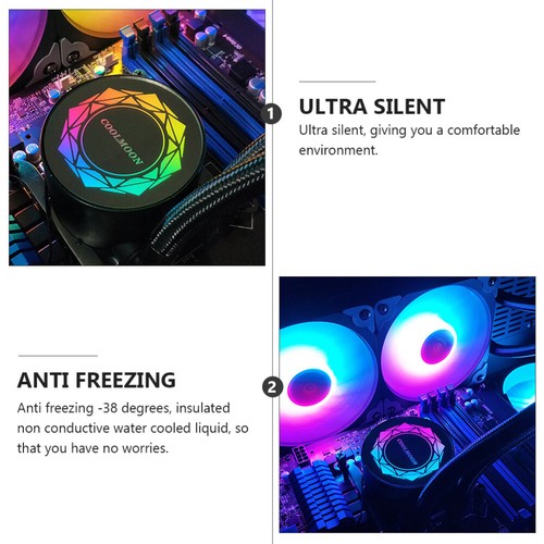 Cpu Fan Cooler Copper Cpu Cooler Computer Case Heatsink Silent Computer Fan - Afbeelding 12 van 12
