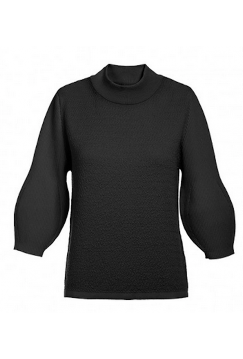 Pull COP COPINE Modèle YINI - Laine Mélangée Noir, Taille L, Collection Automne-Hiver 2017/2018