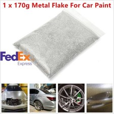 Silver Glittering Paint Powder Metal Flake Additive For Car Painting Decor 170g Silver Glittering Paint Powder Metal Flake Additive For Car Painting Decor 170g