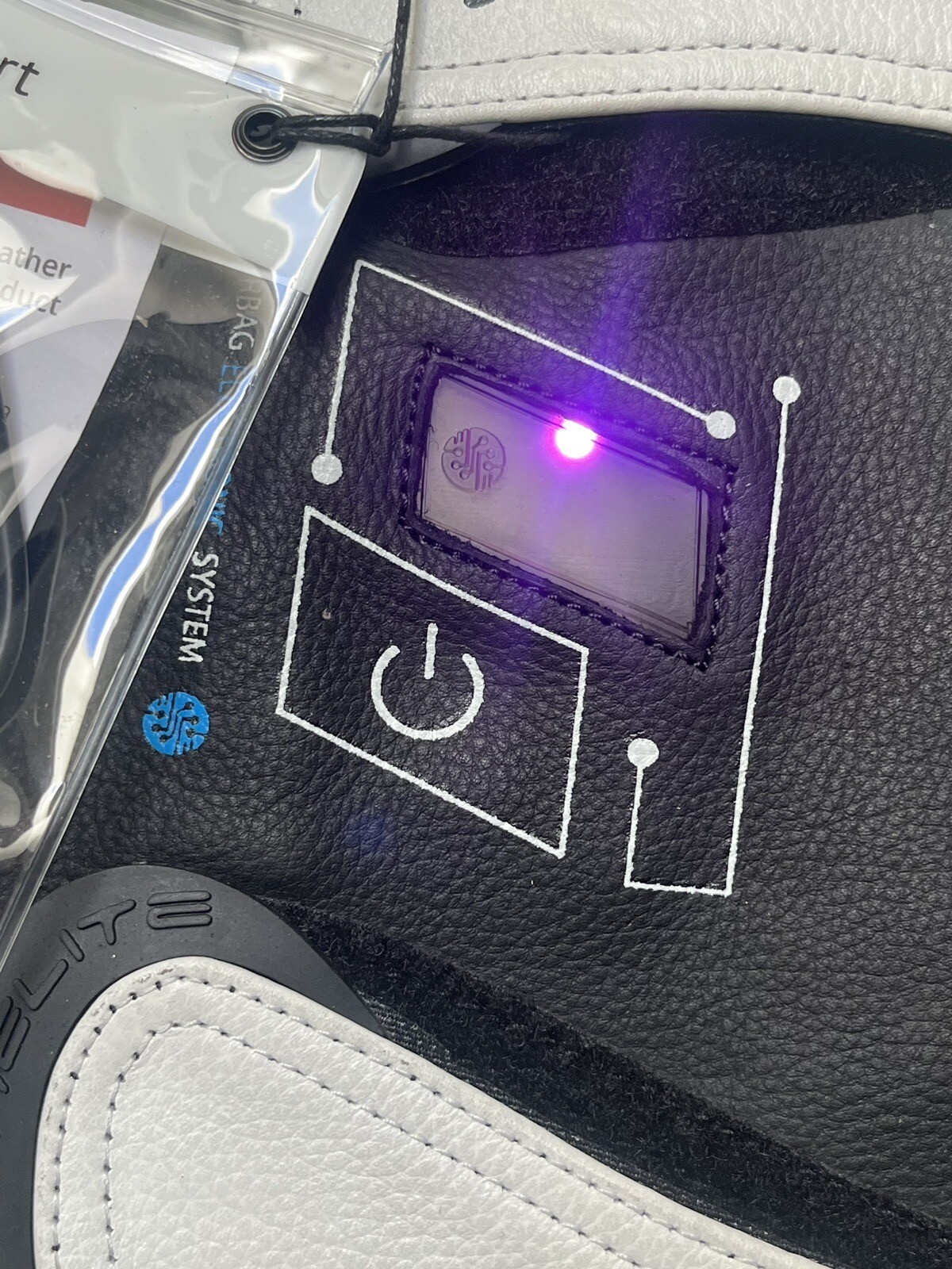 Helite GP Air Motorcycle Electronic  Vest LARGE For Track Race