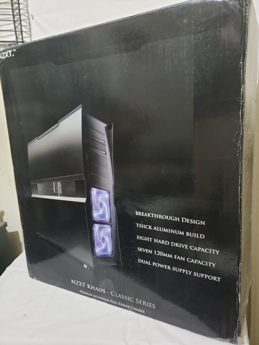 rare NZXT Khaos All Aluminum Desktop PC Case NIB - Picture 5 of 5