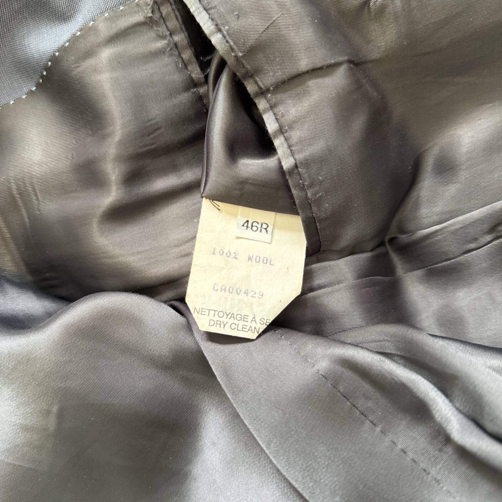 Men’s Peter Millar Solid Blue 2 Button 100% Wool … - image 6