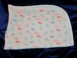 dinosaur swaddle blanket