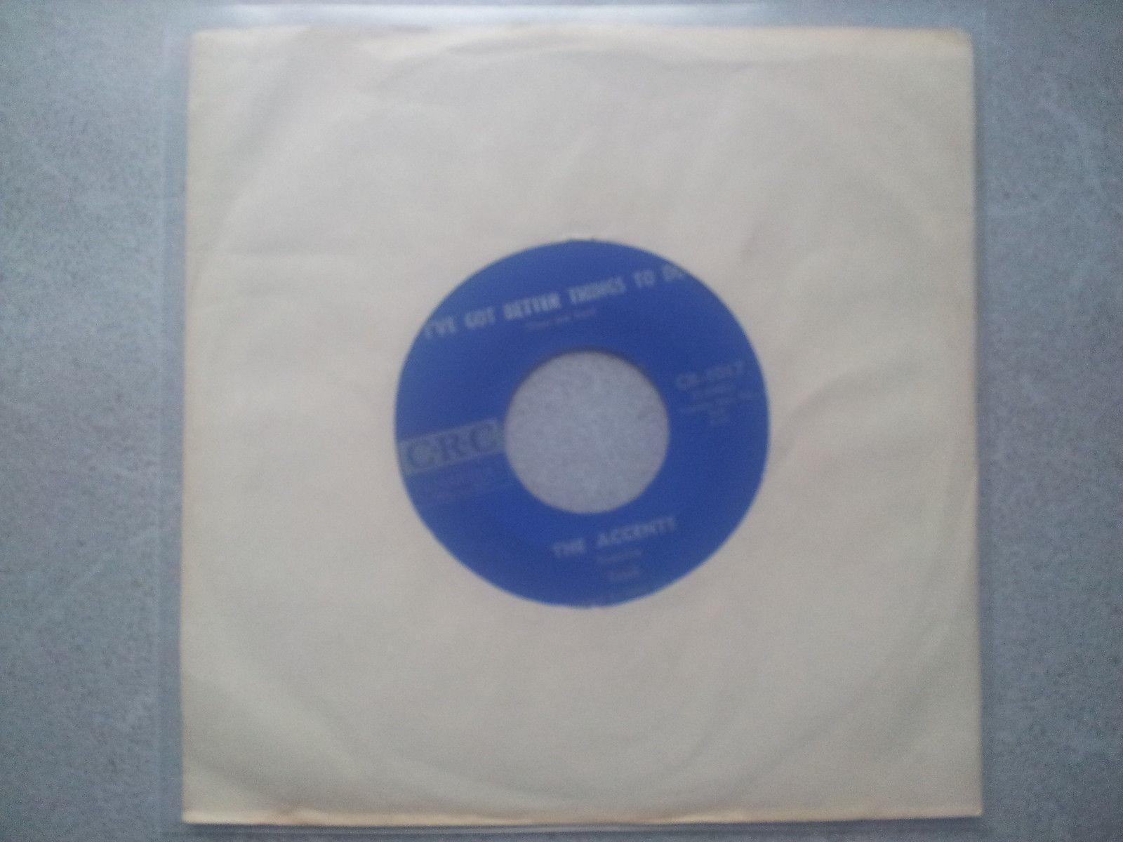 7"" Single Vinyl The Accents featuring Sandi - I've got better things to do