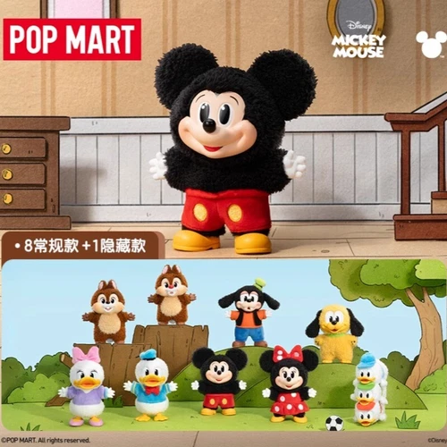 POPMART Mickey Family Lindo Llavero Juntos Serie Un Juego (8 piezas) Caja Ciega NUEVO - Imagen 2 de 25