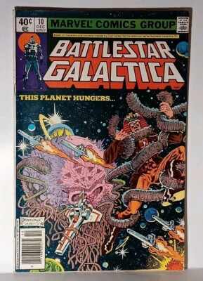 Marvel Comics Battlestar Galactica Issue #10 Newsstand 1979 Edition ...