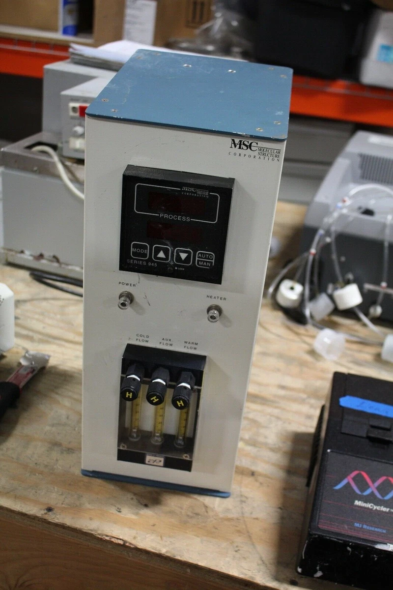 MSC Molecular Structure Corp Process Gas Heater Cold Aux. Warm Flow Series  945 | eBay