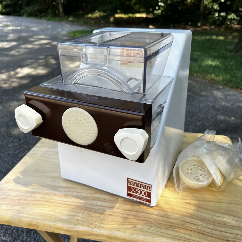 Pasta & Dough Maker Machine Food Preparer Osrow Model X500 Mix