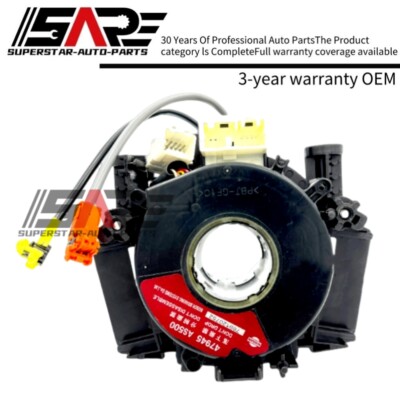 CLOCK SPRING PLUS ANGLE SENSOR ASSEMBLY FOR 2001-2010 INFINITI QX56 M45 G35 Q45