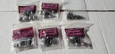 (5)  Water Gremlin Egg Sinkers 1/2 & 3/4 - Peg 7 & 8 New in bags +(1) Swivel Bag