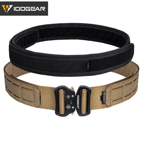 IDOGEAR 2" Taktischer Gürtel Schnellspanner Metallschnalle Laser MOLLE Herren Gürtel tarnfarben - Bild 16 von 21