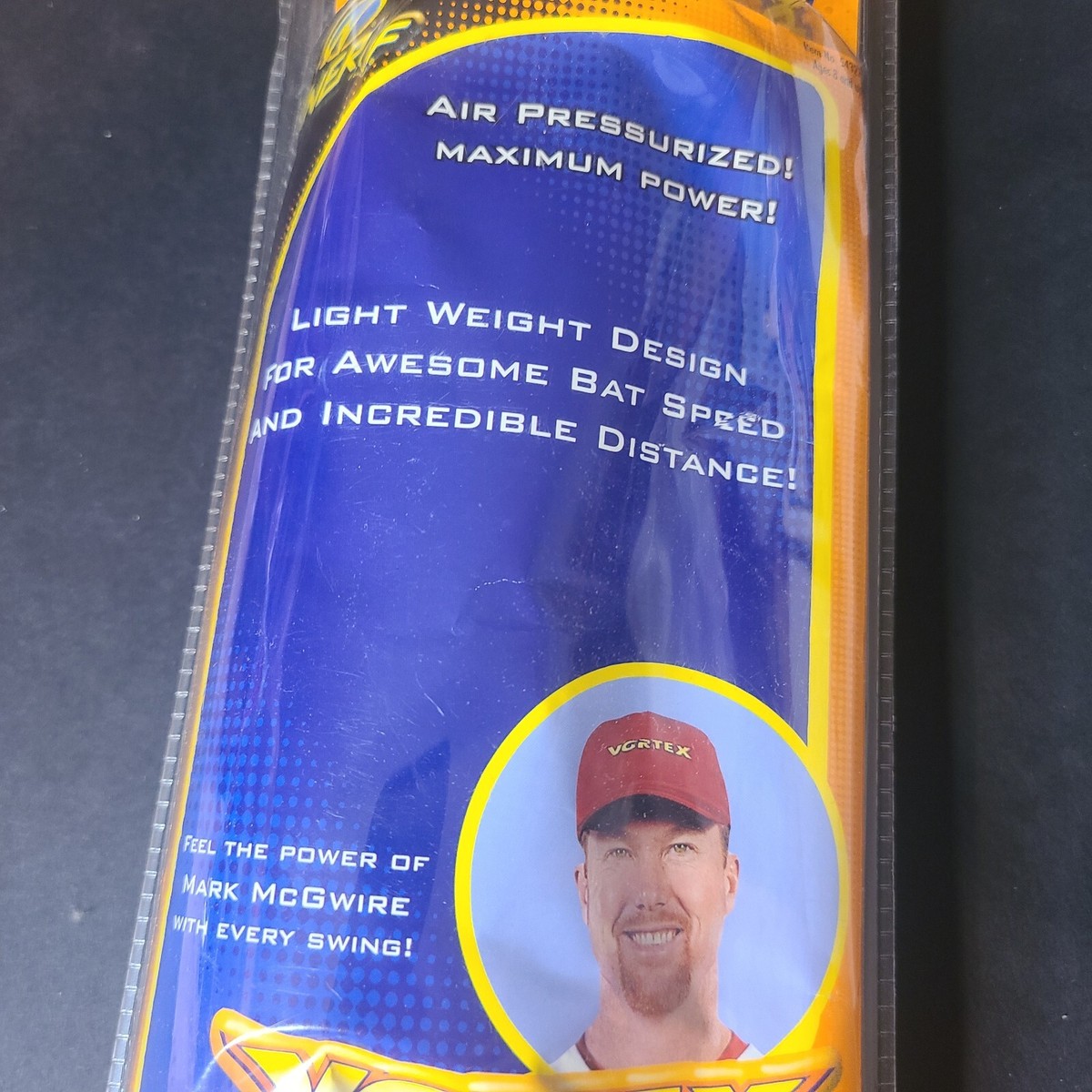 Vintage 1998 Oddzon Nerf Vortex Mark McGwire Air Pressure Baseball