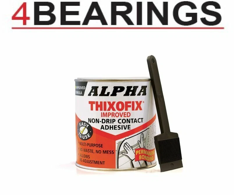 THIXOFIX Contact Adhesive Cement Glue Thixo Alpha Flexible Foam, Metal, Wood Plastic500ml
