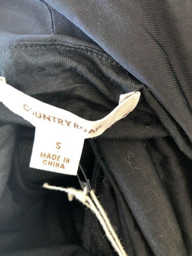 Country Road Ladies Black 3/4 Sleeve V Neck Dress Size Small New w tags RRP $179 - Picture 11 of 13