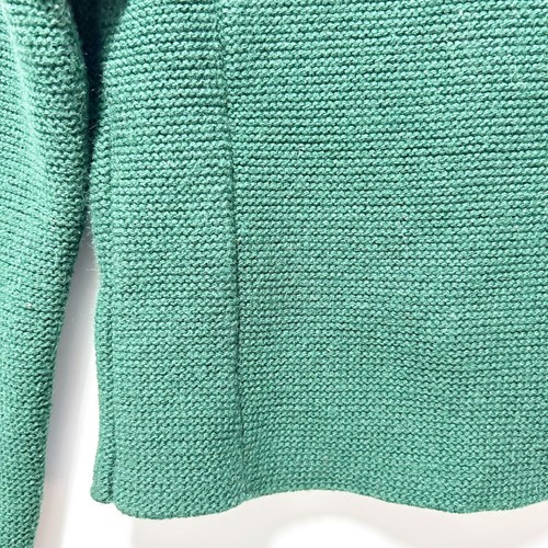 Isar Trachten Wool Blend Green Cardigan Size 8-10 Made in Germany - Picture 8 of 11