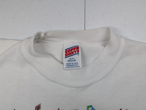 Vintage Callaway Gardens Beach T Shirt Kids Youth Med Soffe Robin Lake Georgia - Picture 4 of 12