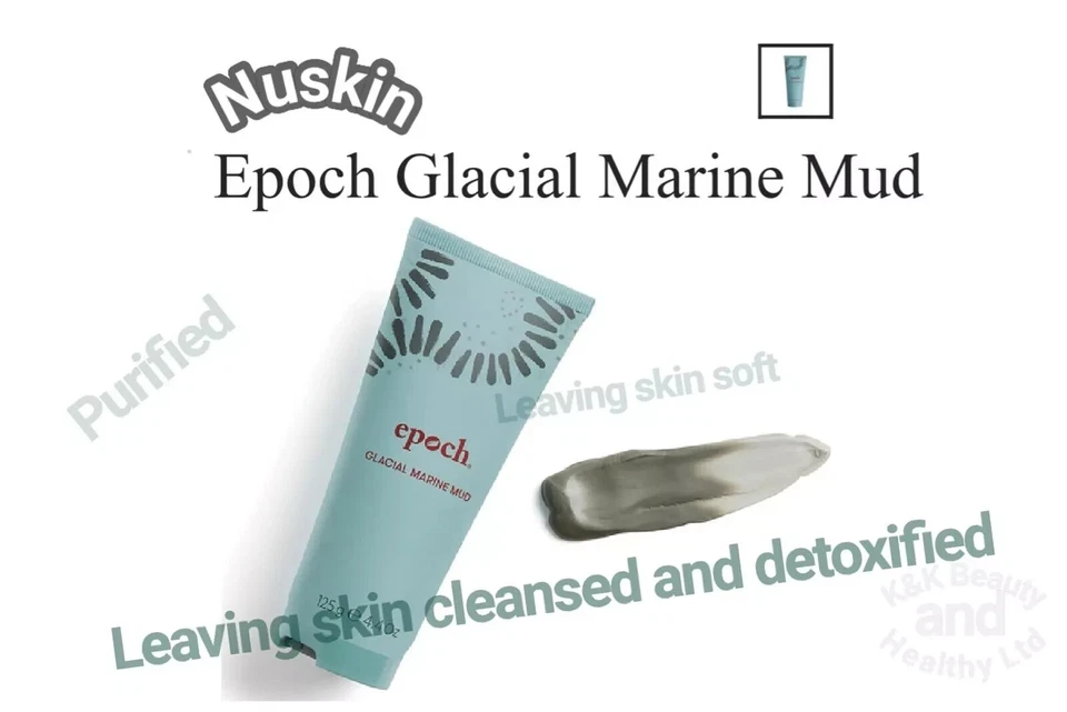 NuSkin Epoch Glacial Marine Mud Mask Skincare 125g RRP£35 - Image 2 of 4