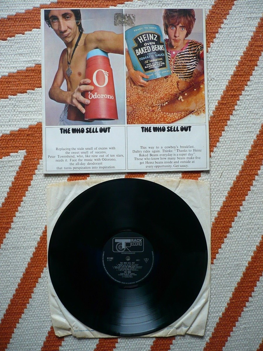 The Who Sell Out Vinyl UK 1967 Track Record Mono 1st Press A2/B1
