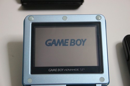 Nintendo Game Boy Advance SP Console Portatile - Argento con Guscio Pokemon e Gioco - Foto 20 di 22