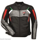 DUCATI Dainese CORSE C3 Lederjacke Jacke Leather Jacket perf. schwarz grau %%%