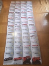Complete Collection Brochures/Books Le Grandi Ferrari 1/24 scale 70th anniversar