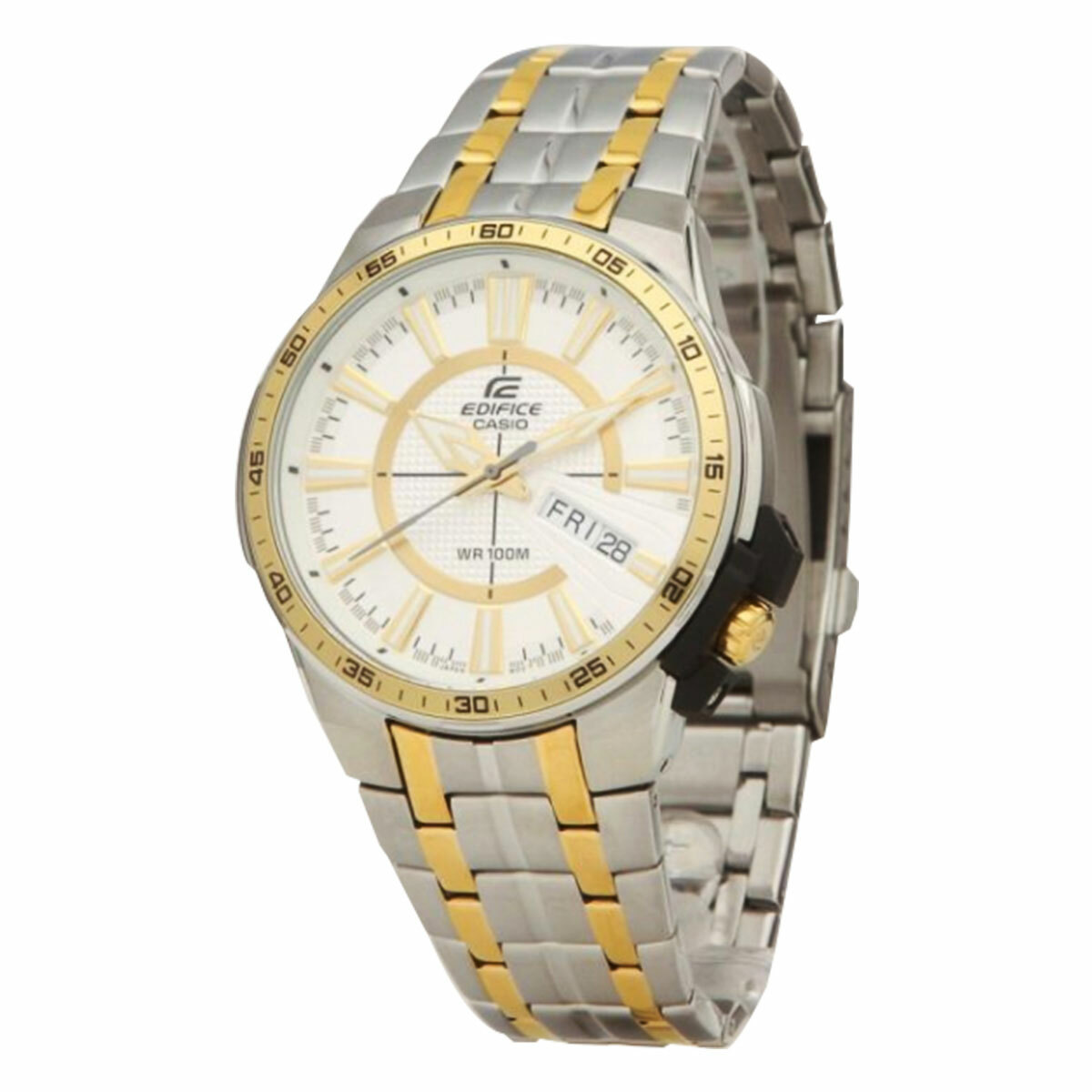 edifice casio gold watch price