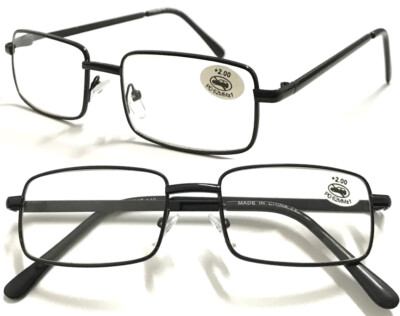 Occhiali Da Vista Uomo M90821 | Occhiali Rettangolari Argenti In Metallo | IT