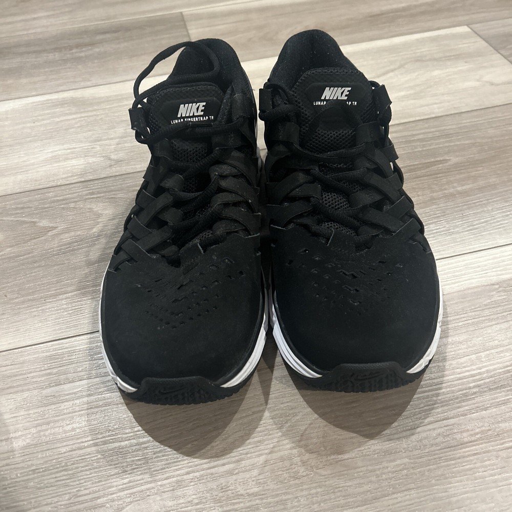 Size 10 1/2W- Nike Lunar Fingertrap TR 4E Wide Black