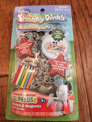 Disney Mickey Mouse Clubhouse Shrinky Dinks Activity Sets *NEW*