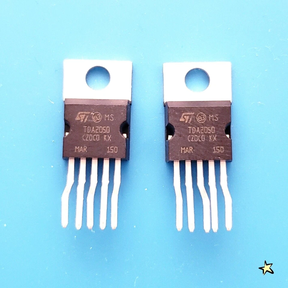 TDA2050 35W Mono Hi-fi Amplifier 9 to 50 volt dc... USA Seller 5pcs - Image 2 of 4