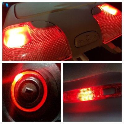 Bright Purple LED Interior Light Kit - Fits Holden VY VZ Commodore, CAN Bus, Road Legal