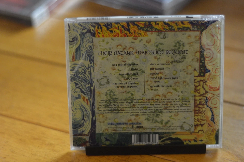 THE ROLLING STONES THEIR SATANIC MAJESTIES REQUEST CD [SEALED] HOLE PUNCH [96+1] - Image 2 of 4