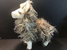 Lance the Llama Douglas Cuddle Toys Shaggy Plush 13" x 16" Stuffed Animal Toy
