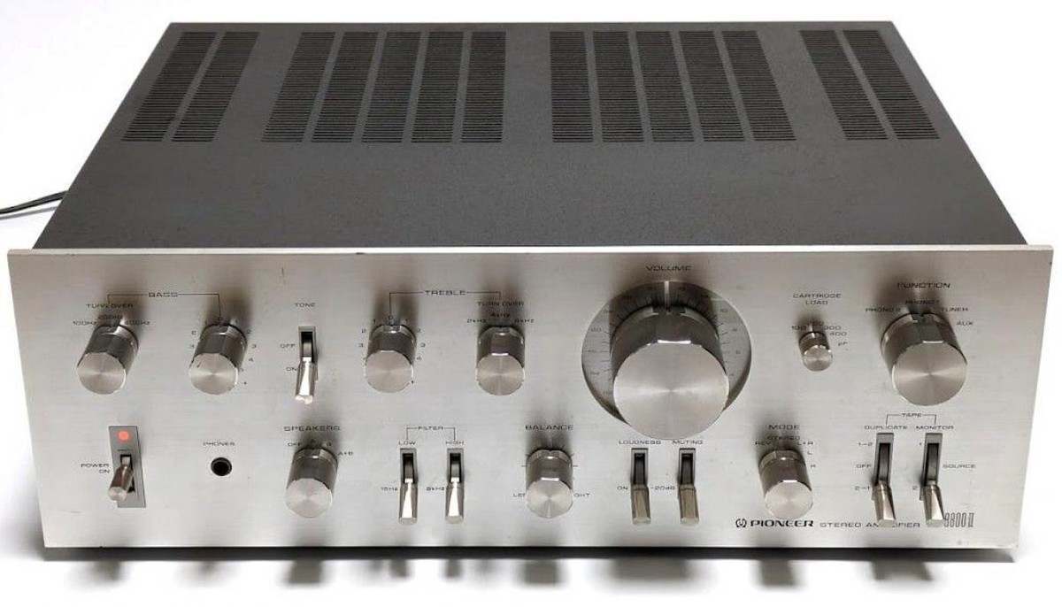 Pioneer SA-8800II アンプ&TX-8800II Pioneer SA-8800 II Stereo Integrated Amplifier Color Silver