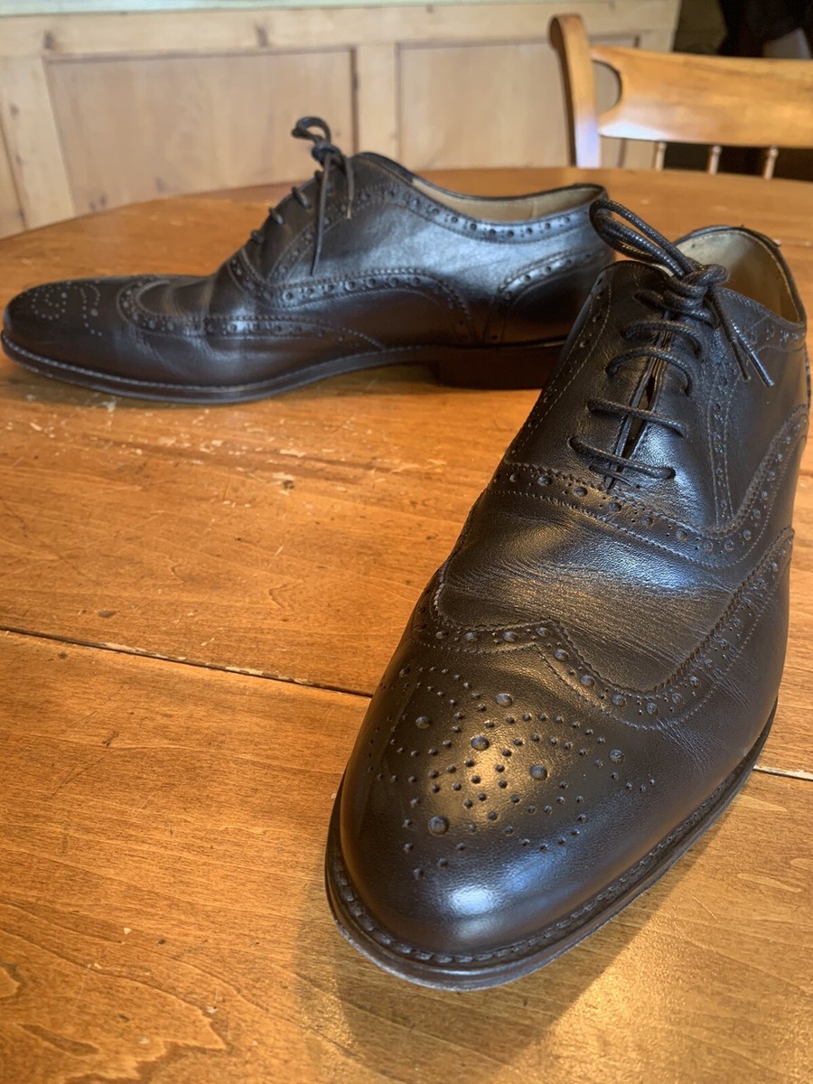 Blake McKay Black Wingtip Oxfords 11 M | eBay