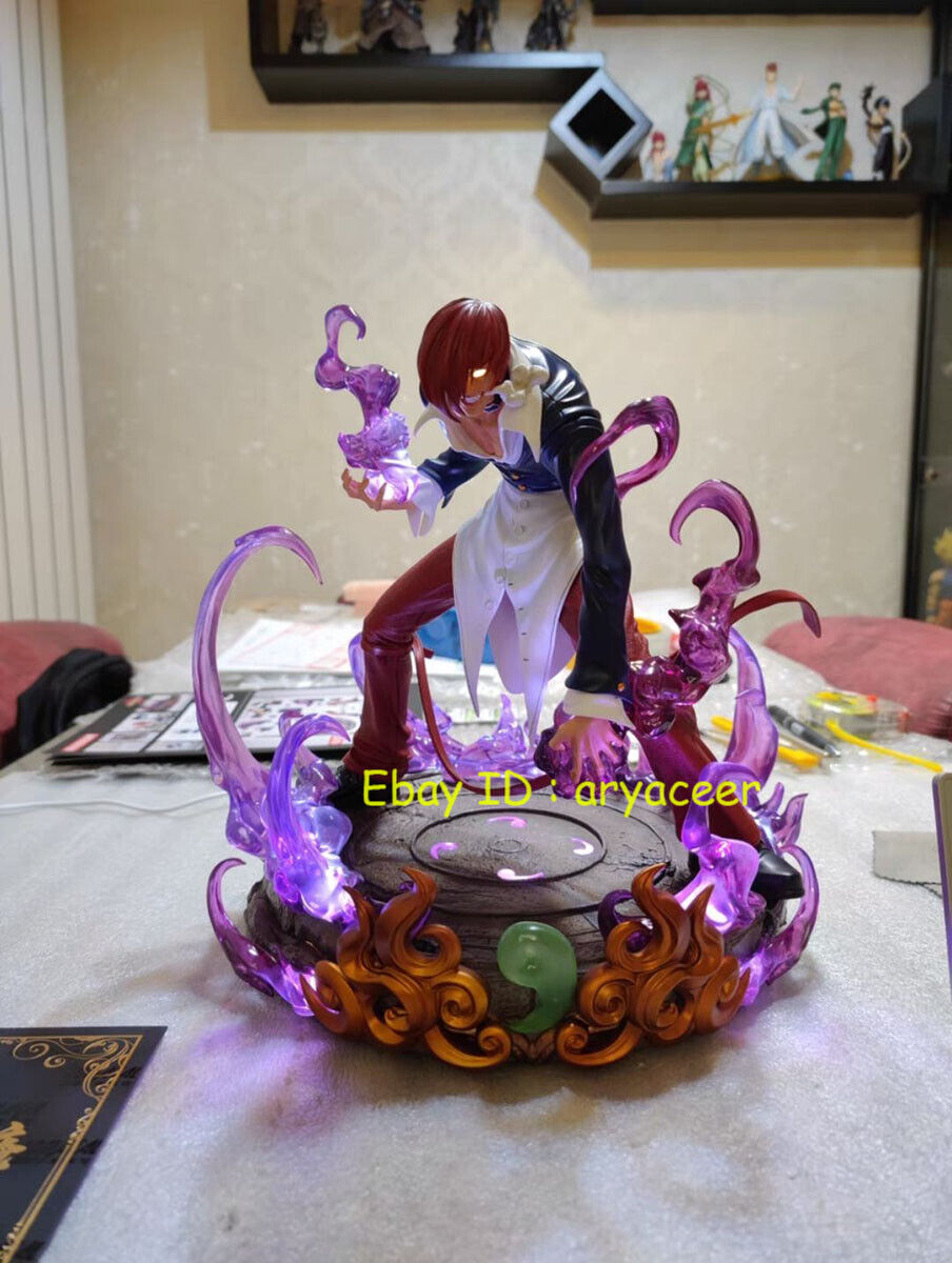 Iori Yagami Statue Resin Model Toys THE KING OF FIGHTERS JOMATAL 30cm