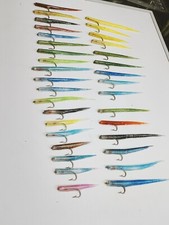 esche artificiali in silicone per la traina costiera kit da 10pezzi colori misti