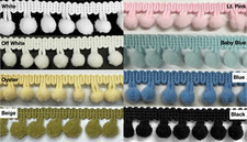 12 Continuous Yards! - 1/4 Mini Pom Pom Ball ...