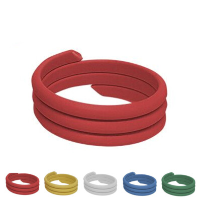 Spiralringe 28 mm - 5er Pack - Tiermarkierung - Tierkennzeichnung