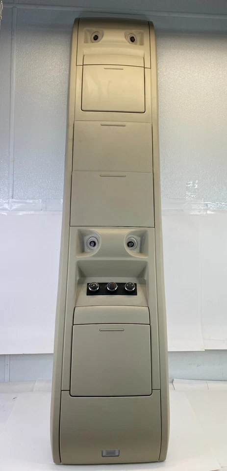 08-16 Chrysler Town & Country Rear Roof Overhead Dual Console w/ Climate Control - Imagem 2 de 4